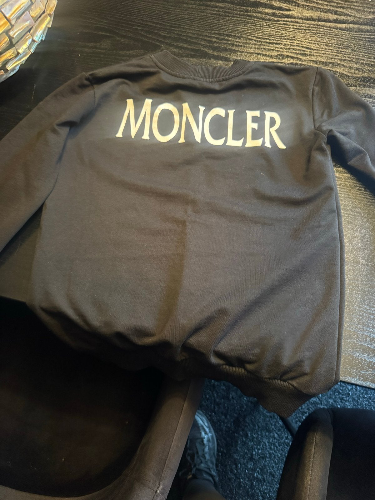 Moncler sweater zwart, Ophalen of Verzenden, Gedragen
