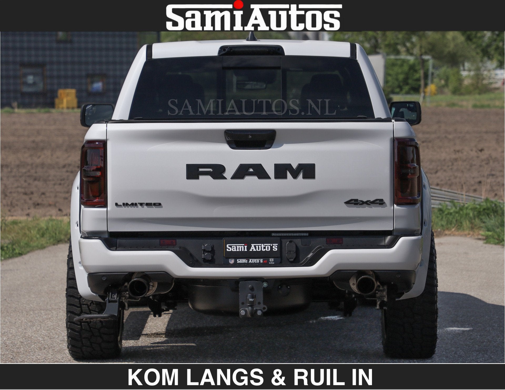 Dodge Ram LIMITED H.O 540 PK 706Nm | Massage + Full Option |, Auto's, Automaat, Met garantie (alle), Wit, Leder