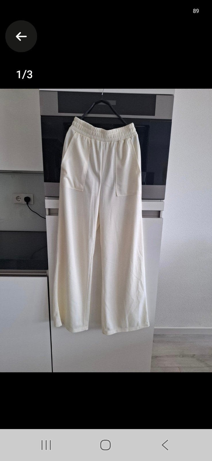 Nieuwe H&M Dividend wijde broek, maat XS. Heerlijke stof, H&M, Nieuw, Ophalen of Verzenden, Maat 34 (XS) of kleiner