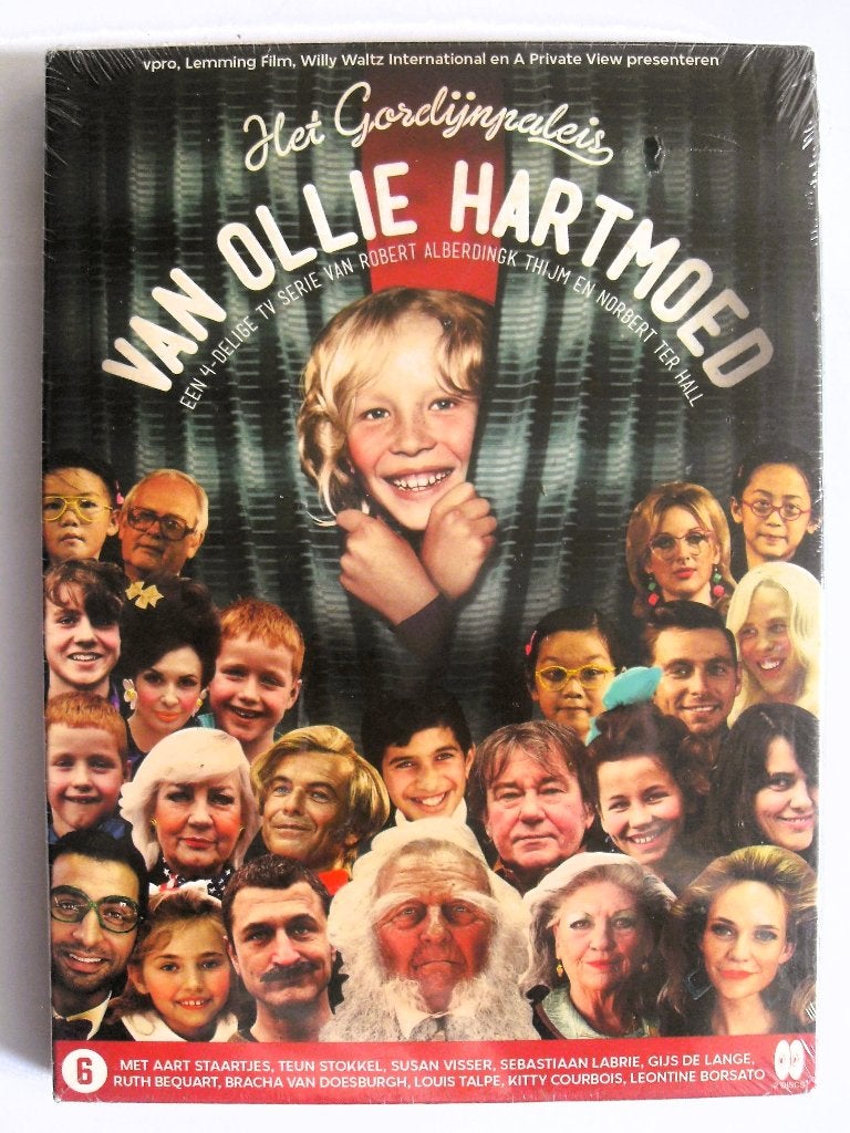 Het gordijnenpaleis van Ollie Hartmoed (originele dvd) NIEUW, Tv-serie, Vanaf 6 jaar, Familie, Nieuw in verpakking