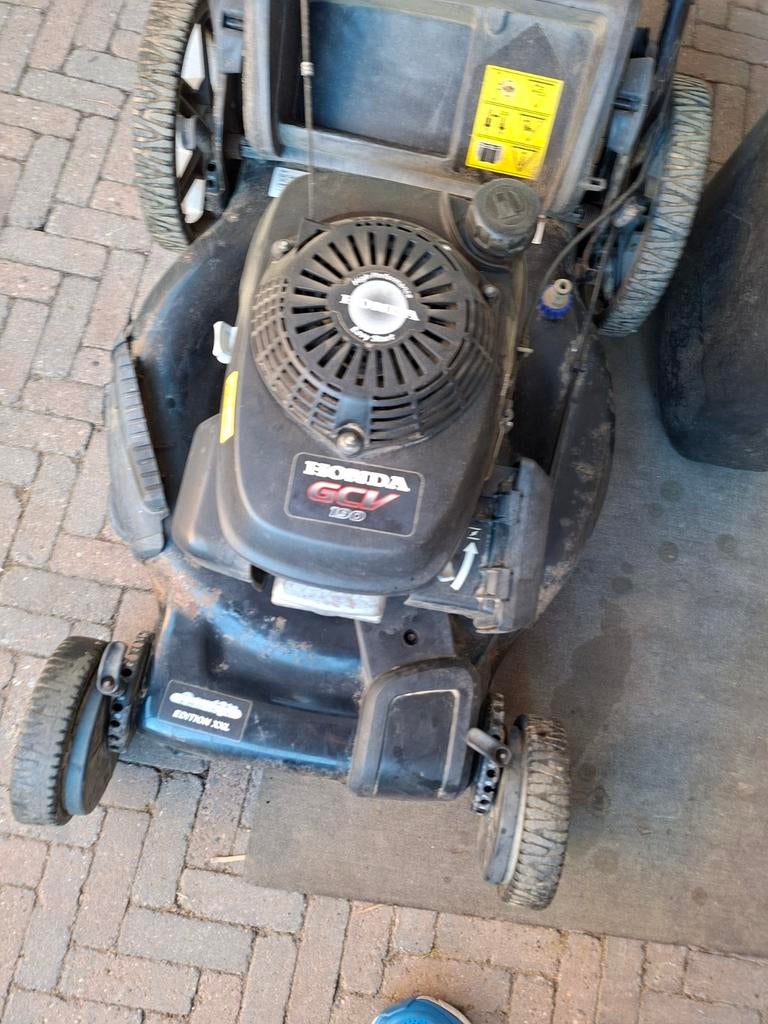 Grasmaaier met honda motor, Ophalen of Verzenden, Gebruikt