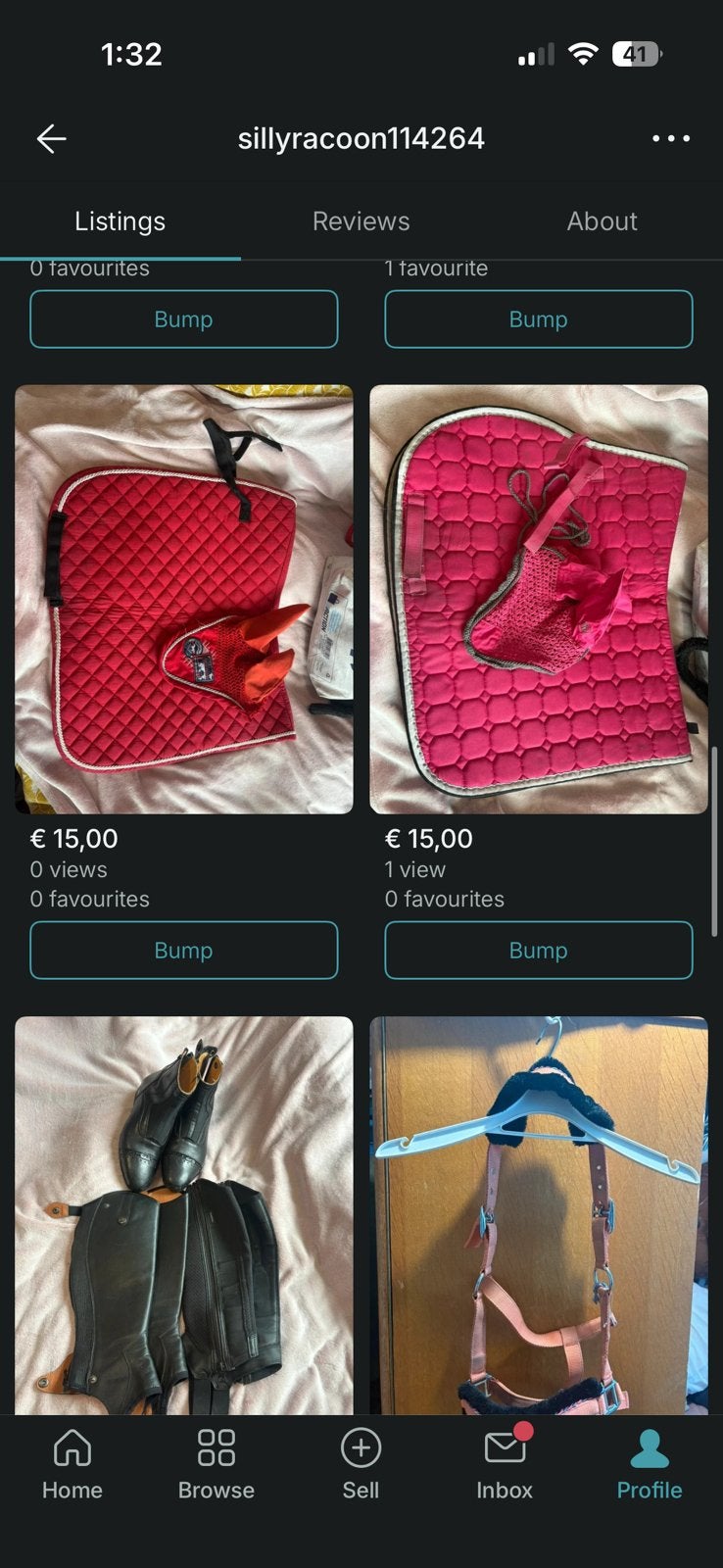 SELLING ON VINTED! horse stuff, Dressuurdekje, Overige materialen, Zo goed als nieuw, Anky