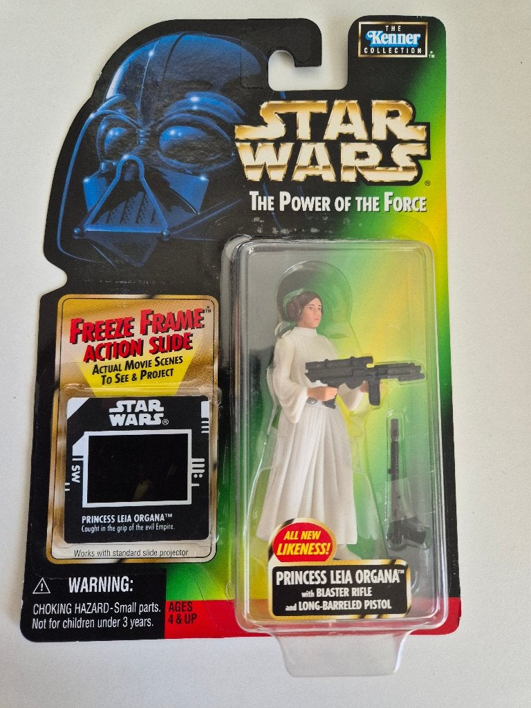 Star Wars POTF FF Princess Leia Organa with BlasterRifle, Verzamelen, Ophalen of Verzenden, Nieuw, Actiefiguurtje
