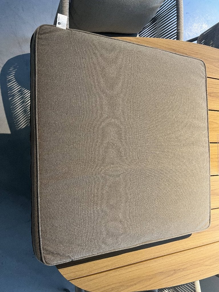 Lounge zitkussen ca.73x73cm Outdoor Manchester taupe 2 stuks, Ophalen, Nieuw