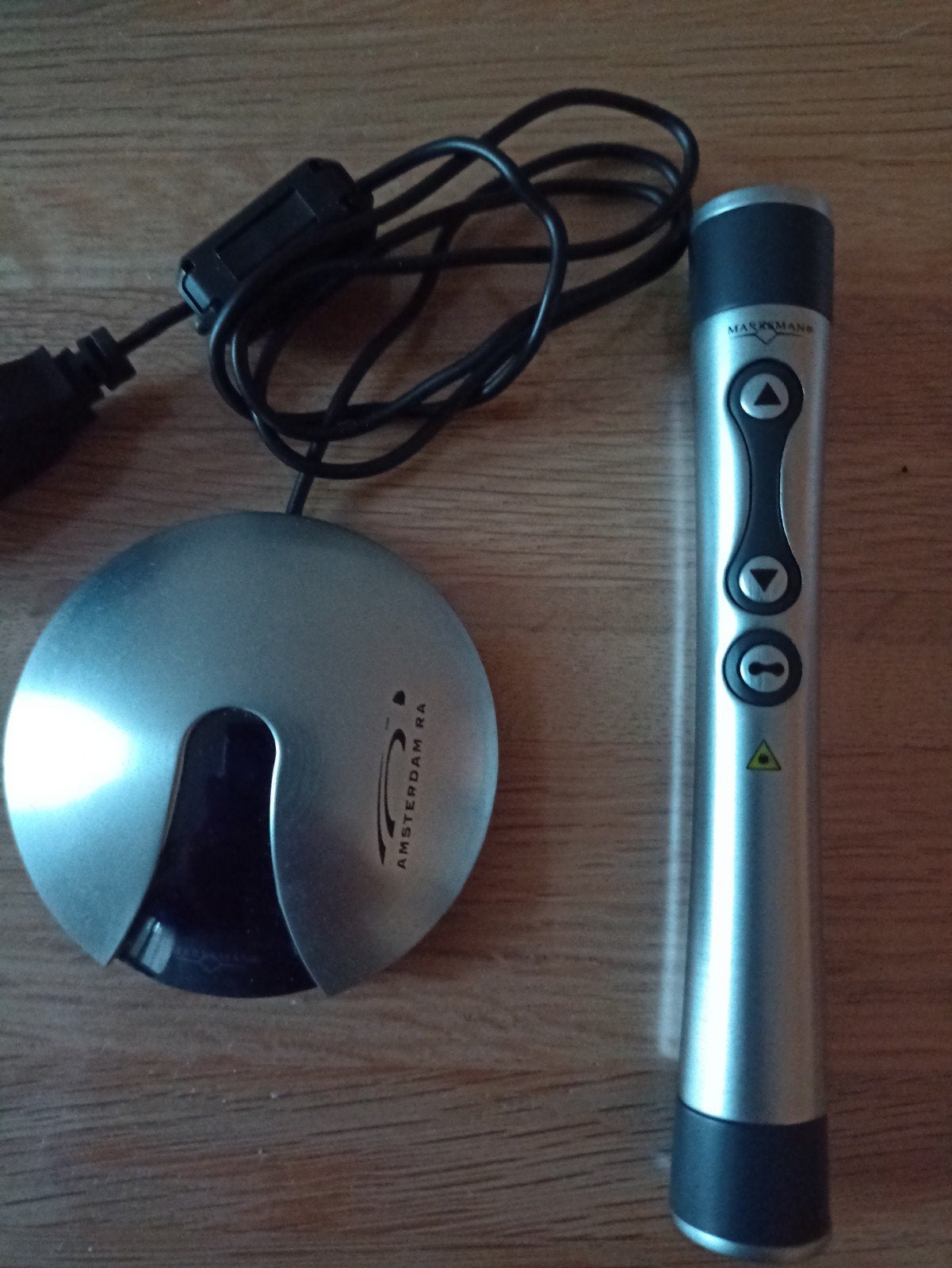 Draadloze Presenter met Laserpointer en USB-ontvanger, Ophalen of Verzenden, Gebruikt, Maxxmann, ChromeOS