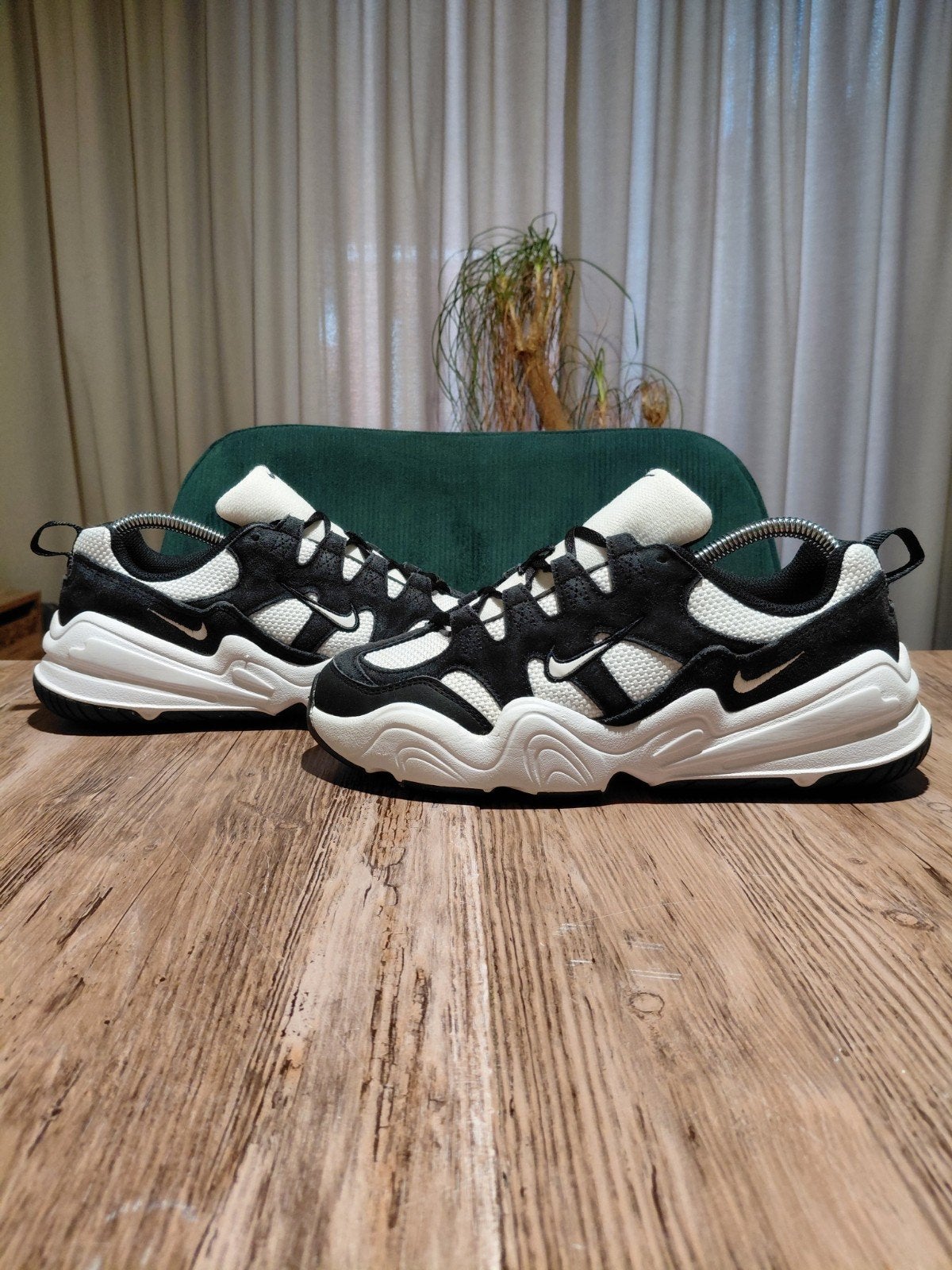 Nike Tech Hera 'Black & White' Size 40, Wit, Nike, Ophalen of Verzenden, Sneakers of Gympen