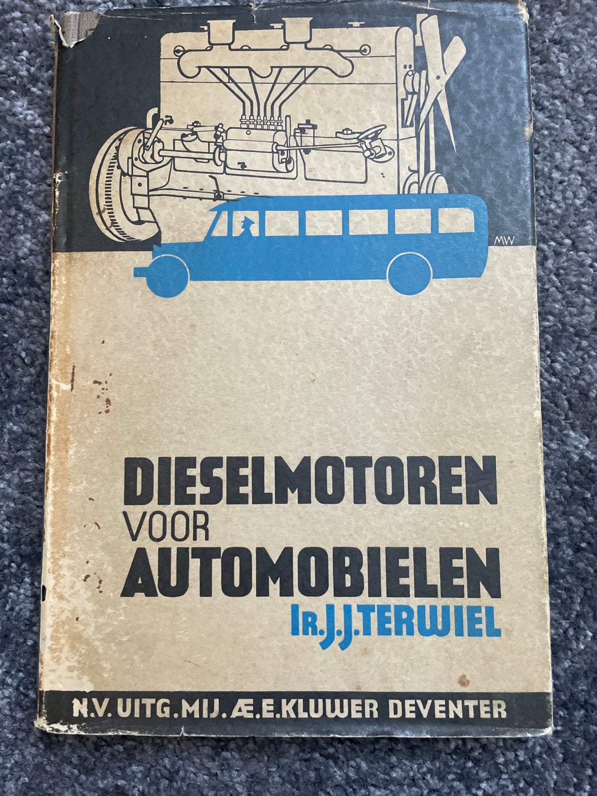 Dieselmotoren voor Automobielen - Ir. J.J. Terwiel, Ophalen of Verzenden, Gelezen, Algemeen