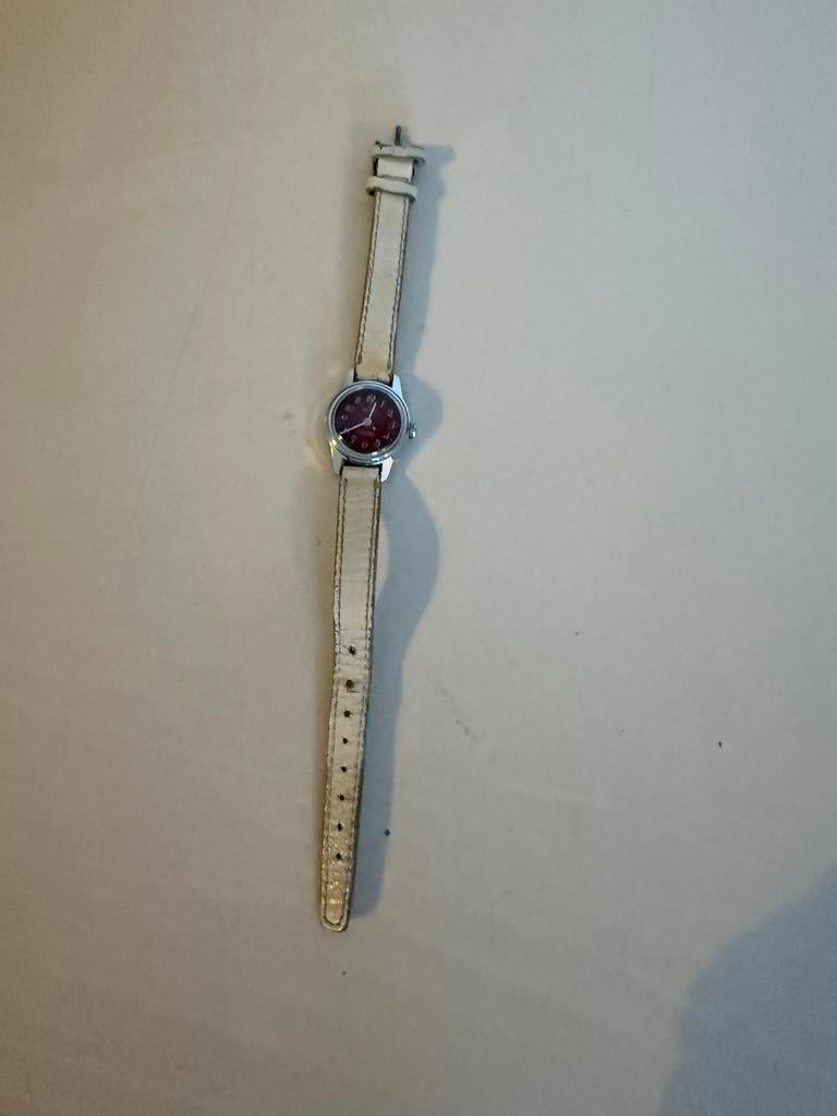 Vintage Marti Dameshorloge - 17 Rubis Antishock, Overige merken, Staal, Polshorloge, Ophalen of Verzenden