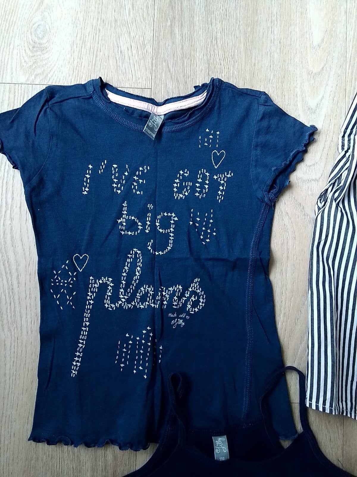 blauw shirtje Jill mt 110-116, Ophalen of Verzenden, Jill, Meisje, Shirt of Longsleeve