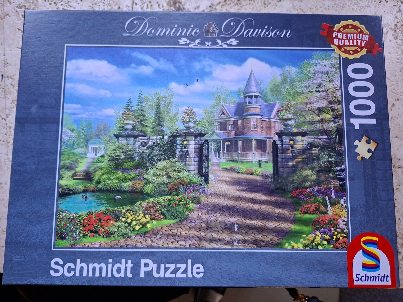Schmidt Legpuzzel Dominic Davison - 1000 stukjes, Ophalen of Verzenden, 500 t/m 1500 stukjes, Zo goed als nieuw, Legpuzzel