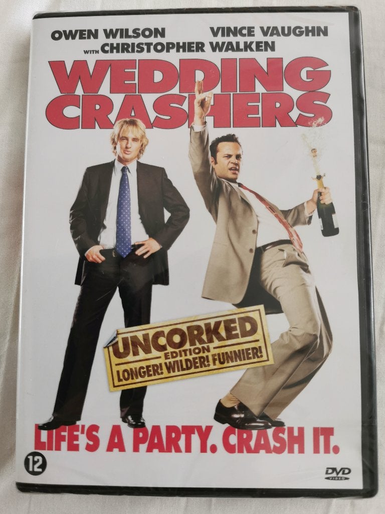 35 .. wedding crashers, Alle leeftijden, Ophalen of Verzenden, Zo goed als nieuw, Romantische komedie
