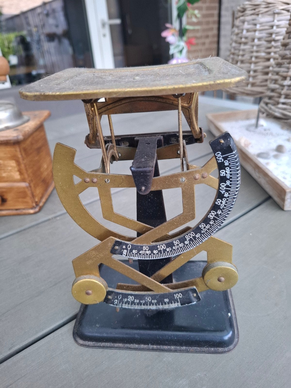 brieven weegschaaltje, Antiek en Kunst, Ophalen