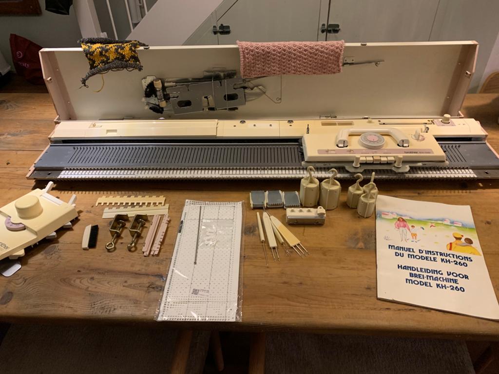 Brother Breimachine KH260, Ophalen, Zo goed als nieuw, Breien, Machine