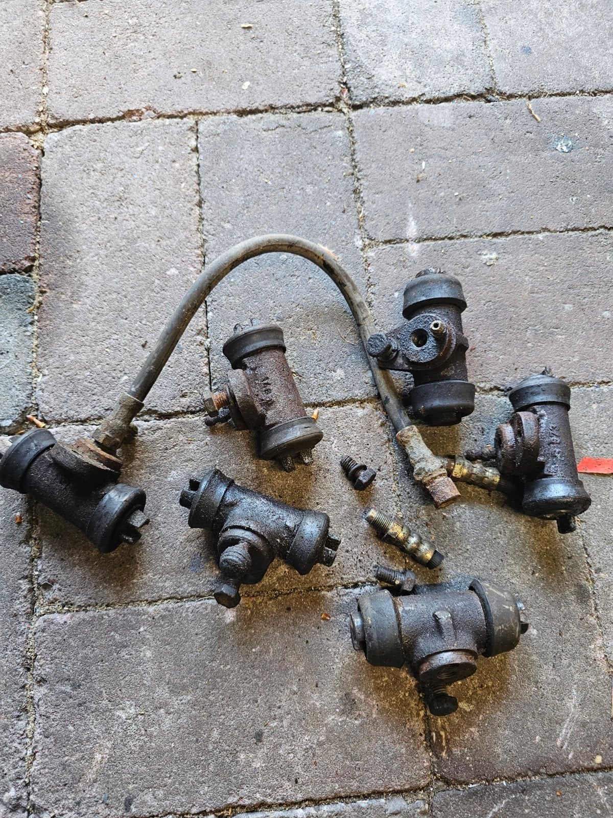 remtrommels VW Kever, Ophalen
