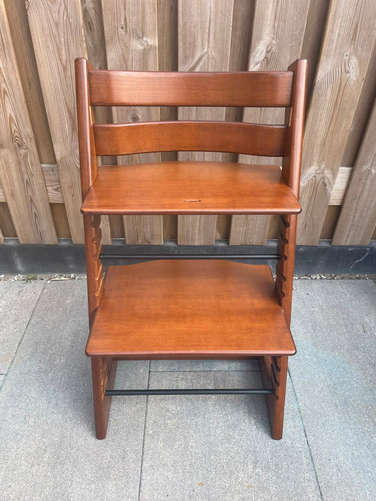 Stokke tripp trapp - walnoot, Ophalen, Zo goed als nieuw, Meegroeistoel