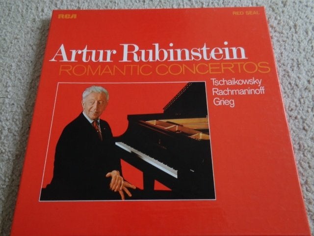 Dubbel lp Artur Rubinstein Romantic Concertos, Cd's en Dvd's, Vinyl | Klassiek, Overige typen, Ophalen of Verzenden, Zo goed als nieuw