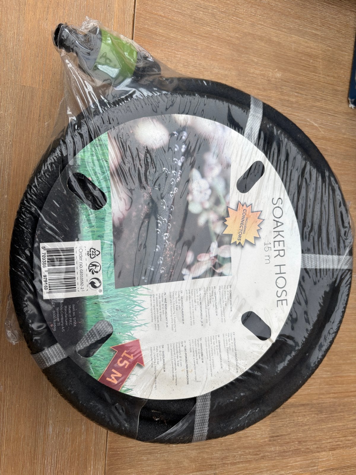 Nieuwe druppelslang 15 meter - Ideaal voor tuinbewatering, Tuin en Terras, Tuinslangen, Ophalen of Verzenden, Nieuw, Tuinslang