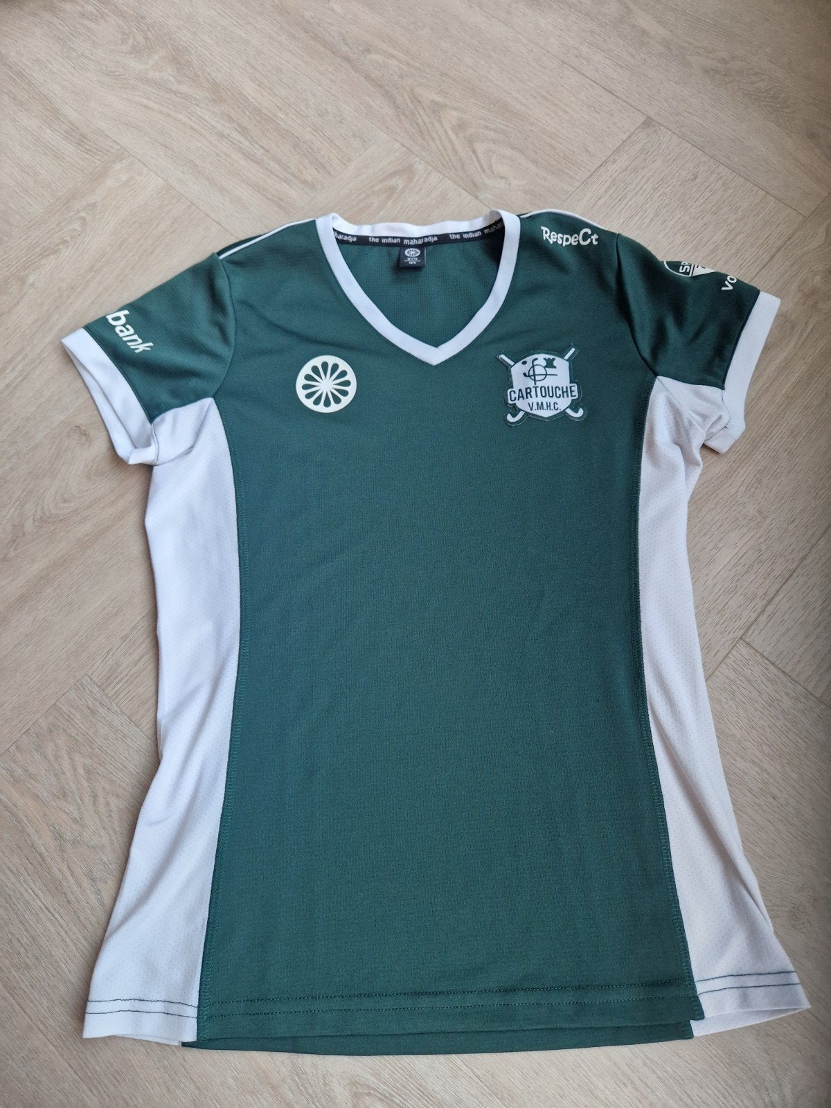 Hockeyshirt meisjes Cartouche The Indian Maharadja 164, Ophalen, Zo goed als nieuw, Maat 34 (XS) of kleiner, Korte mouw
