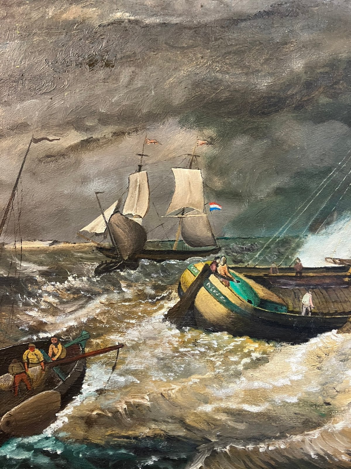 Ruwe zee, Antiek en Kunst, Ophalen of Verzenden