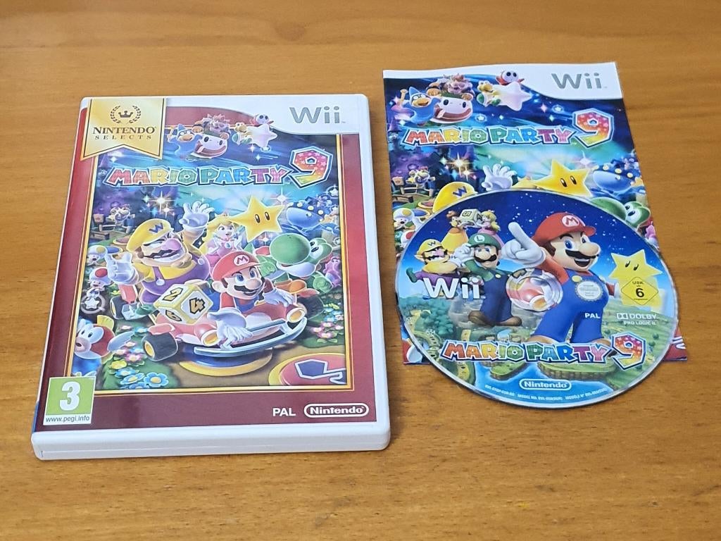 Wii | Mario PARTY 9, Spelcomputers en Games, Games | Nintendo Wii, Avontuur en Actie, Gebruikt, Ophalen of Verzenden, 3 spelers of meer