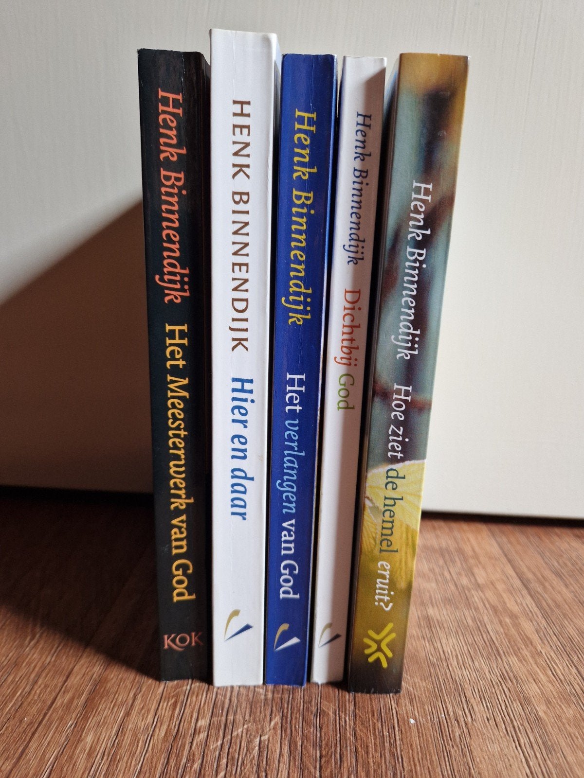 Set Henk Binnendijk 5 boeken, Ophalen of Verzenden, Zo goed als nieuw