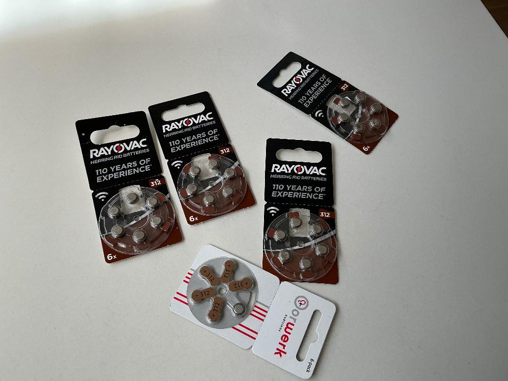 Hoortoestel batterijen, Ophalen, Nieuw