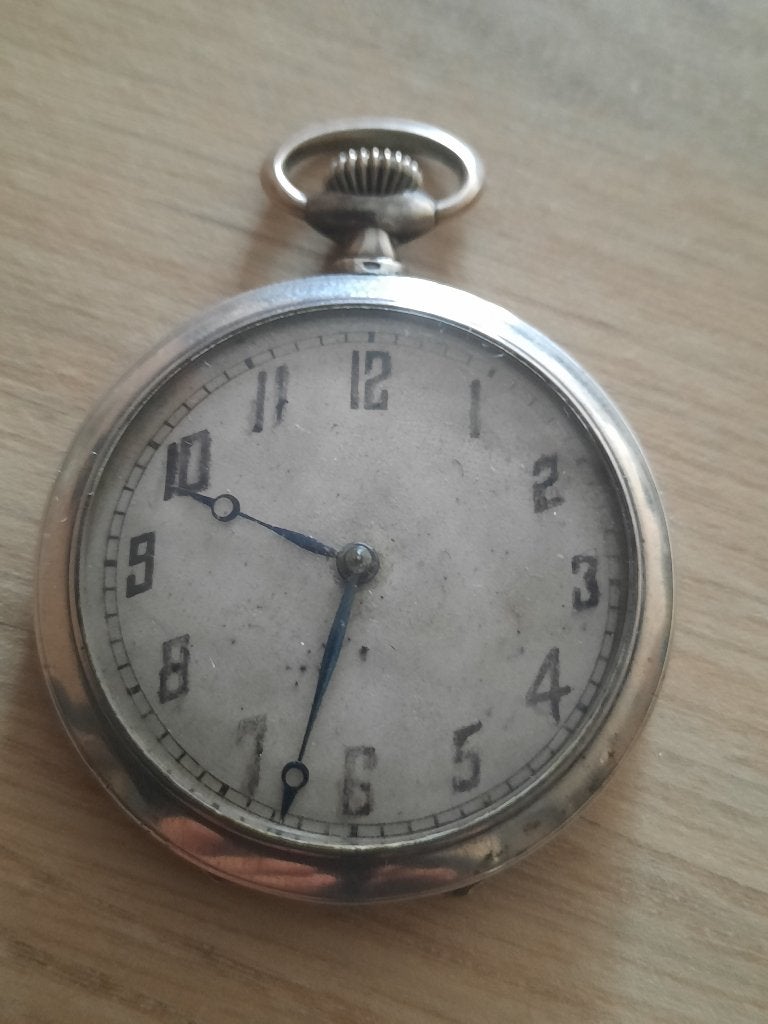 Zilver zakhorloge, Overige merken, Zakhorloge, 1900 tot 1930, Ophalen of Verzenden