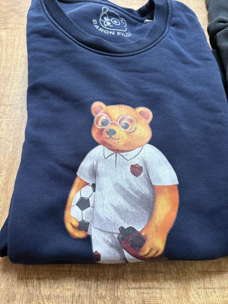 Baron Filou Truien - Zwart (M) & Donkerblauw (L), Kleding | Heren, Truien en Vesten, Zo goed als nieuw, Maat 48/50 (M), Zwart