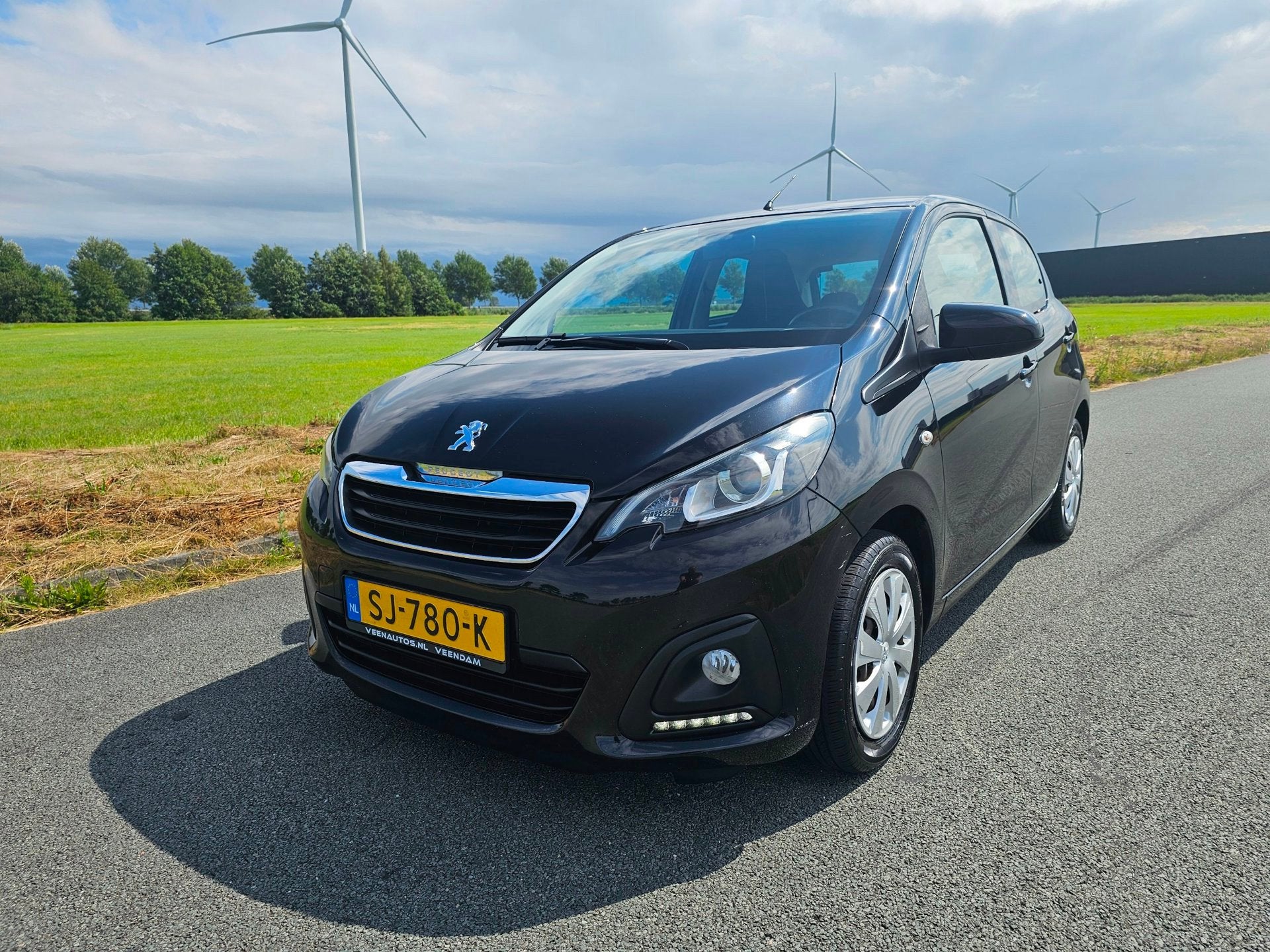 Peugeot 108 1.0 e-VTi Active ! LED ! 5 Deurs Airco CV+AB NAP, Voorwielaandrijving, Stof, Gebruikt, Euro 6
