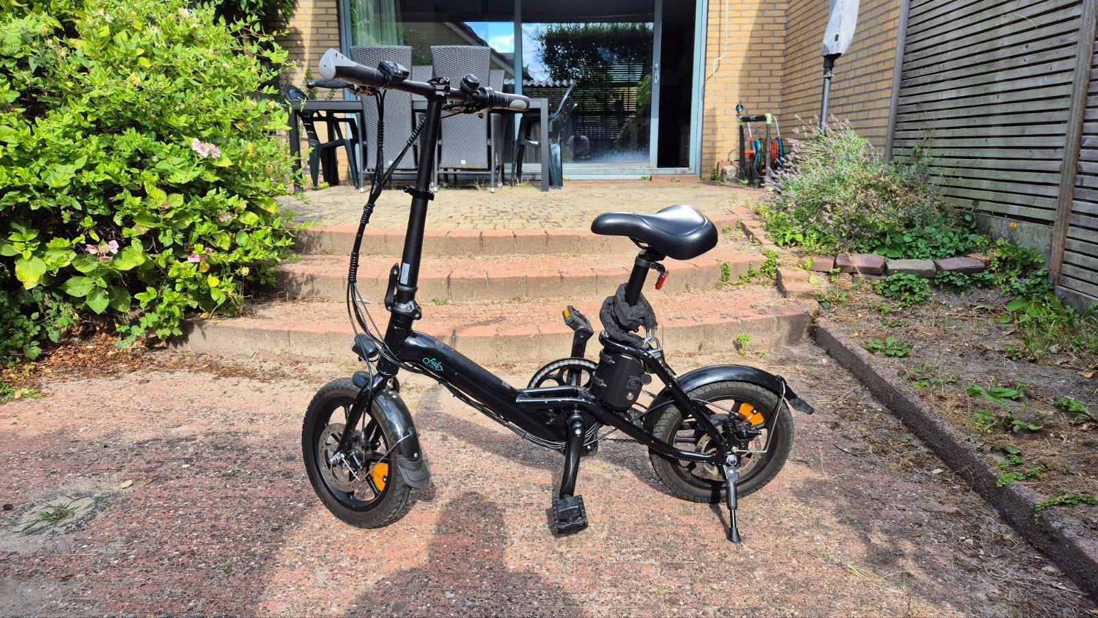 Fiido D3 Pro Mini Opvouwbare E-Bike, Fietsen en Brommers, Gebruikt, Heren, 14 tot 16 inch, Versnellingen