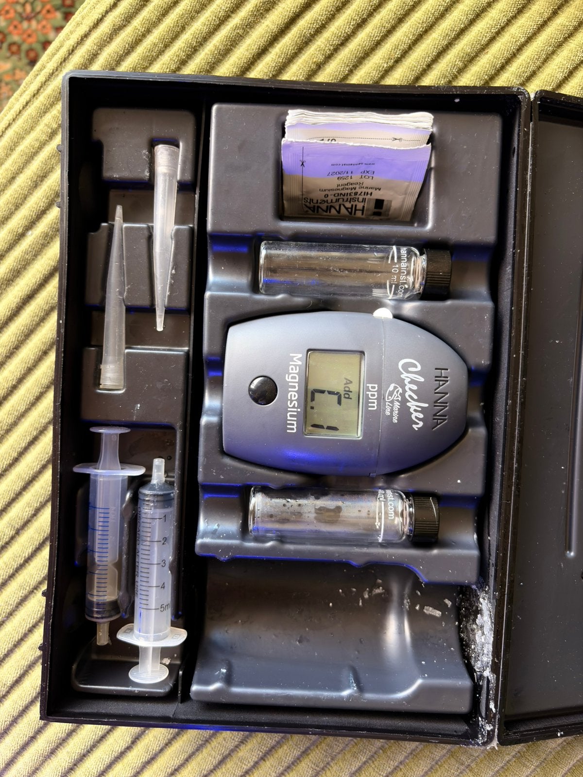 HANNA checker Magnesium, Ophalen of Verzenden, Zo goed als nieuw, Ogen