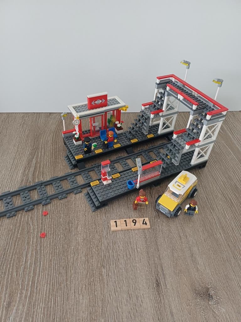 Lego City Trein Station 7937, Ophalen of Verzenden, Zo goed als nieuw