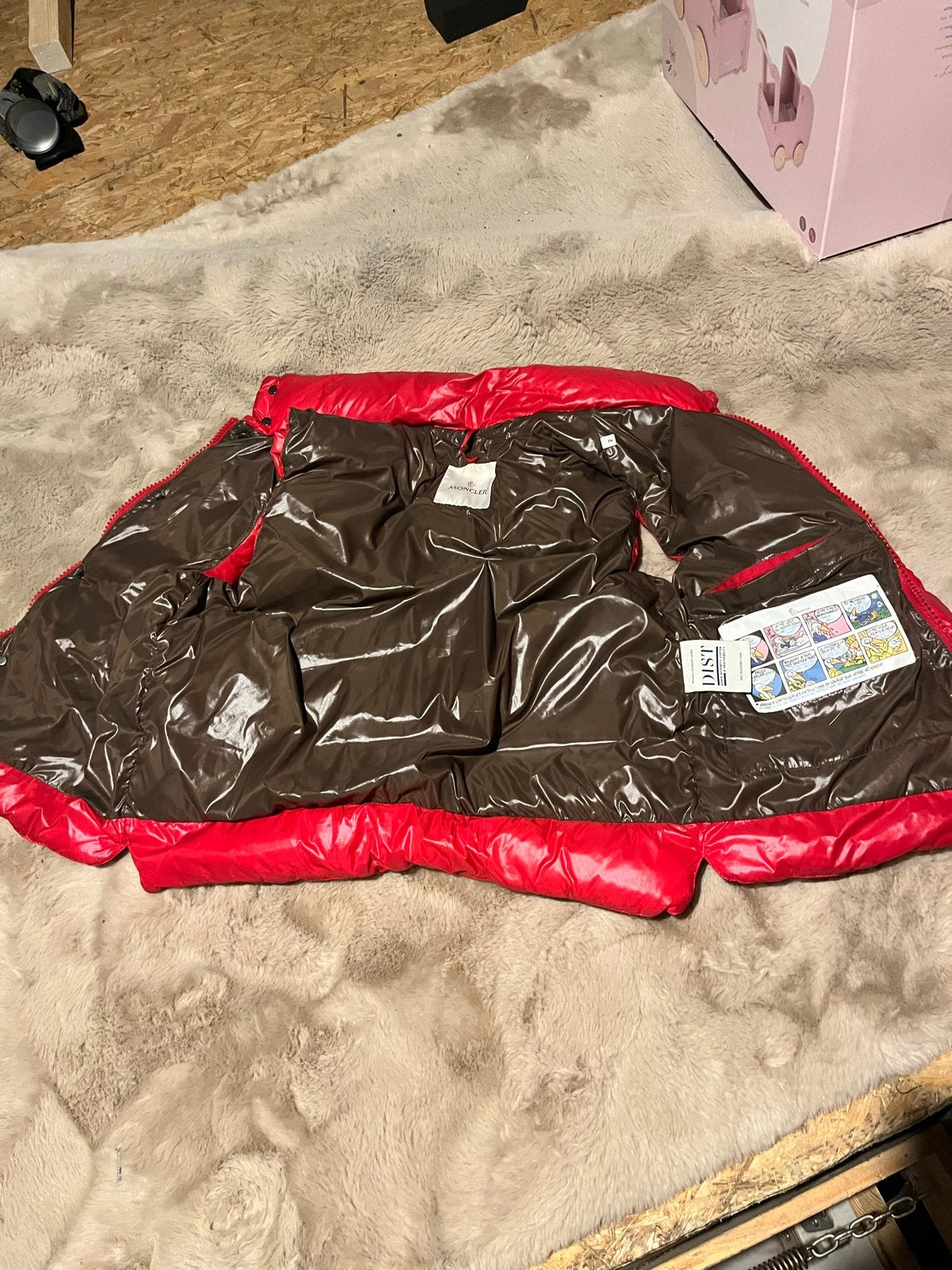 Moncler bodywarmer maat 2 (origineel), Kleding | Heren, Ophalen of Verzenden, Gedragen, Maat 48/50 (M), Rood