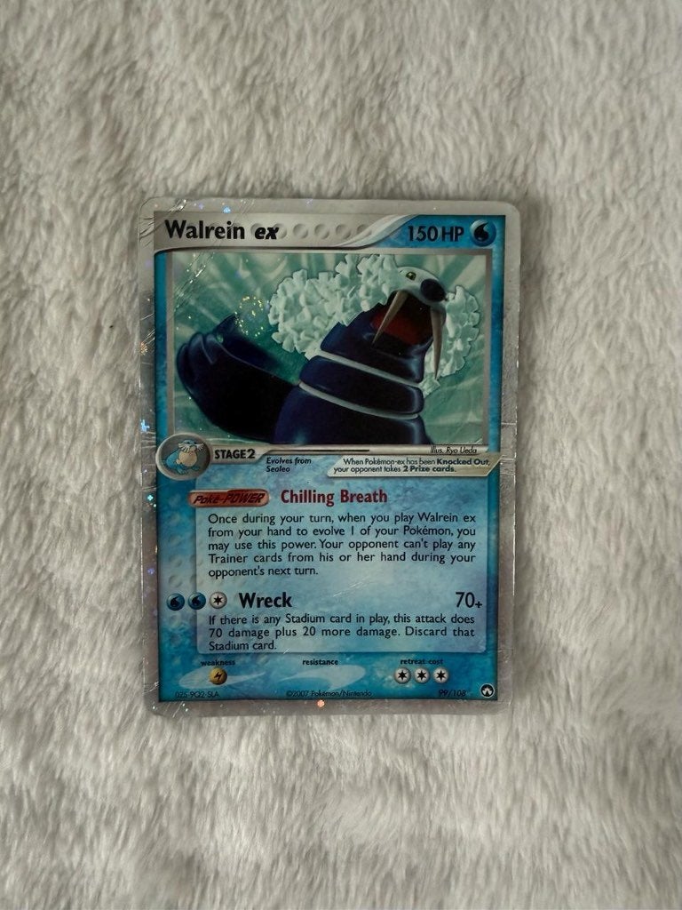 Walrein ex (PK 99) Pokemon kaart, Ophalen of Verzenden, Zo goed als nieuw