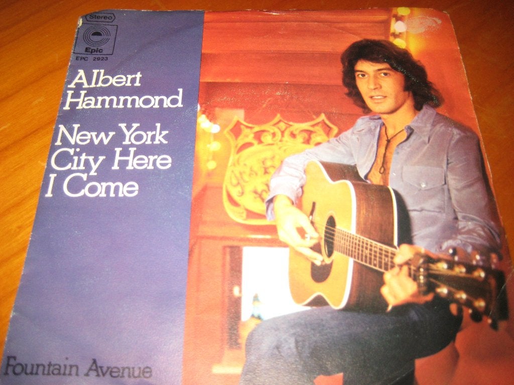 Albert Hammond: New York City, here I come, Ophalen of Verzenden, Zo goed als nieuw, Pop