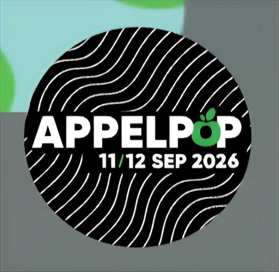 2 kaartjes Appelpop zaterdag 12 september 2026