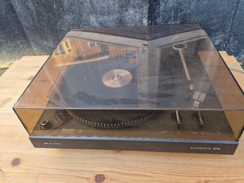 Philips Platenspeler type 22AF673/85, Audio, Tv en Foto, Platenspelers, Ophalen, Philips, Gebruikt, Automatisch