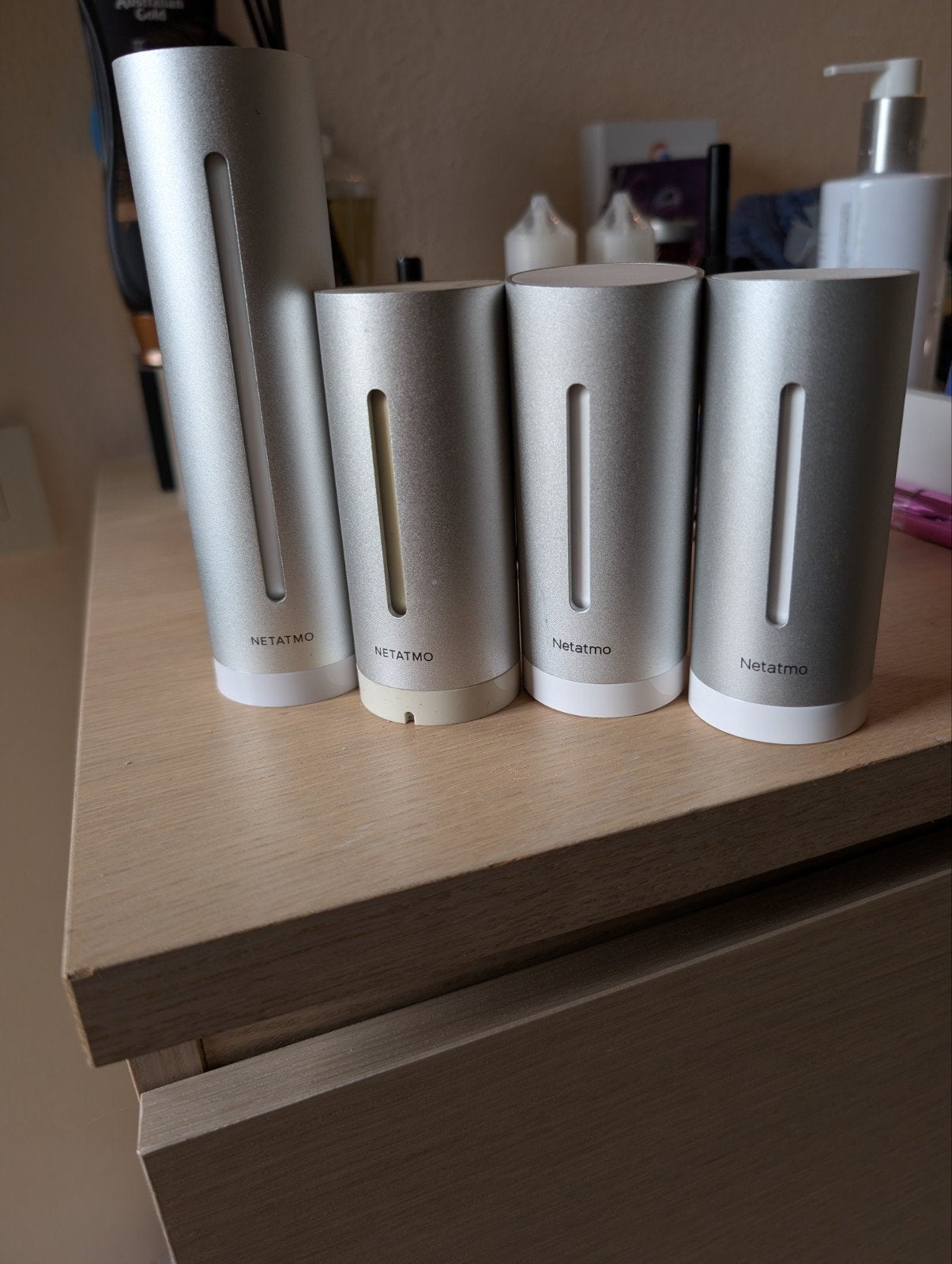 Netatmo Weerstation met 2 extra modules - Zilverkleurig, Ophalen, Gebruikt