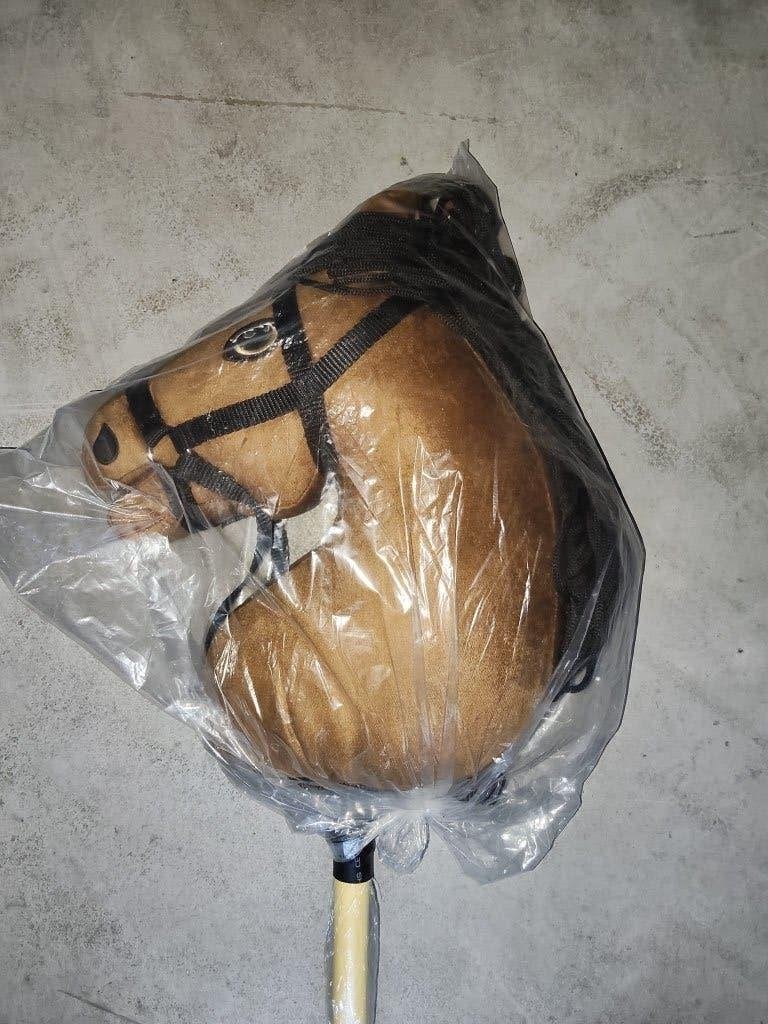 Hobby Horse Profi Rider lichtbruin met bruine manen, Ophalen of Verzenden, Nieuw