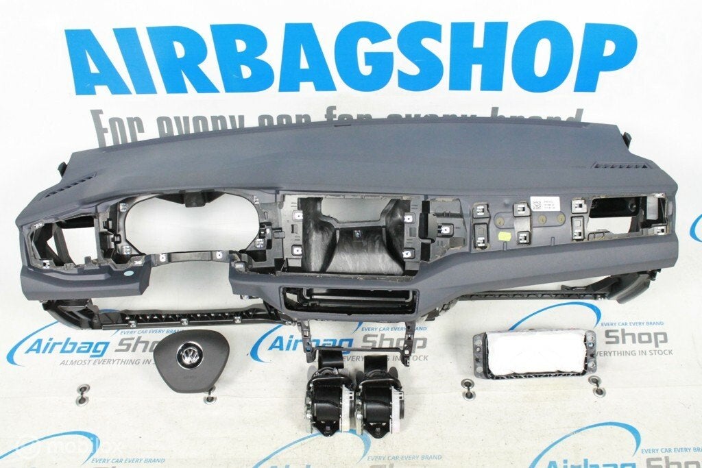 Airbag set - Dashboard blauw Volkswagen Polo (2018-heden), Auto-onderdelen, Dashboard en Schakelaars, Gebruikt, Ophalen of Verzenden