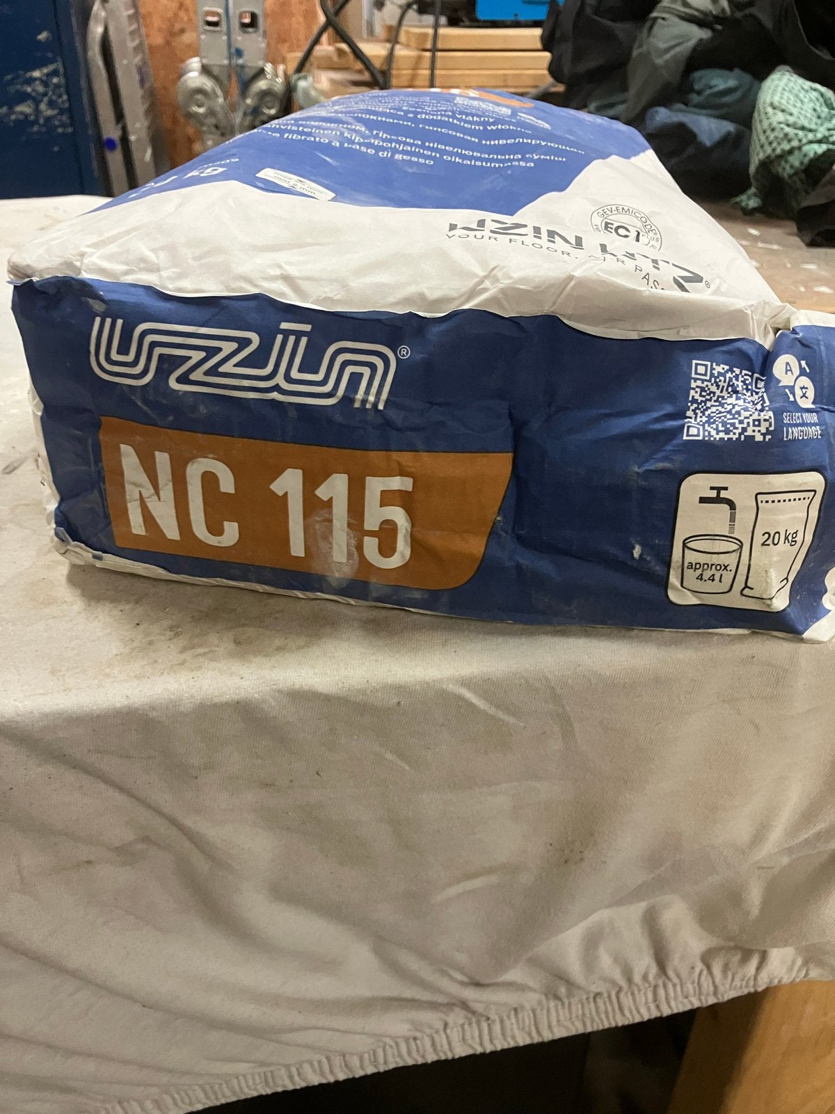 UZIN NC 115 egalisatiemortel, Ophalen, Nieuw