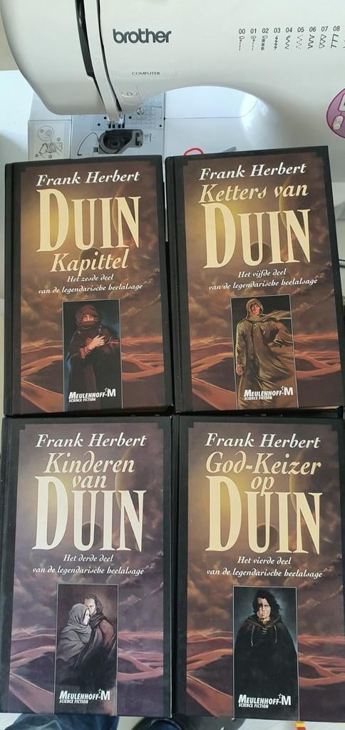Frank Herbert - Duin serie (5 boeken), Ophalen of Verzenden, Gelezen, Frank Herbert