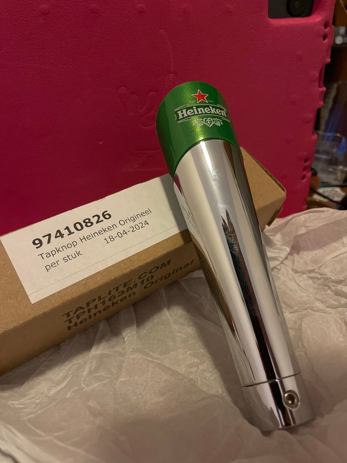 Originele Heineken Tapknop - Nieuw in Doos, Ophalen of Verzenden, Nieuw, Overige typen