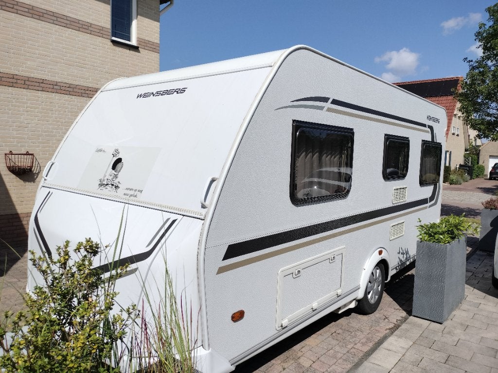 Weinsberg Caraone 450FU/2016/zeer compleet/airco/mover, Caravans en Kamperen, Overige merken, Rondzit, 750 - 1000 kg, Particulier