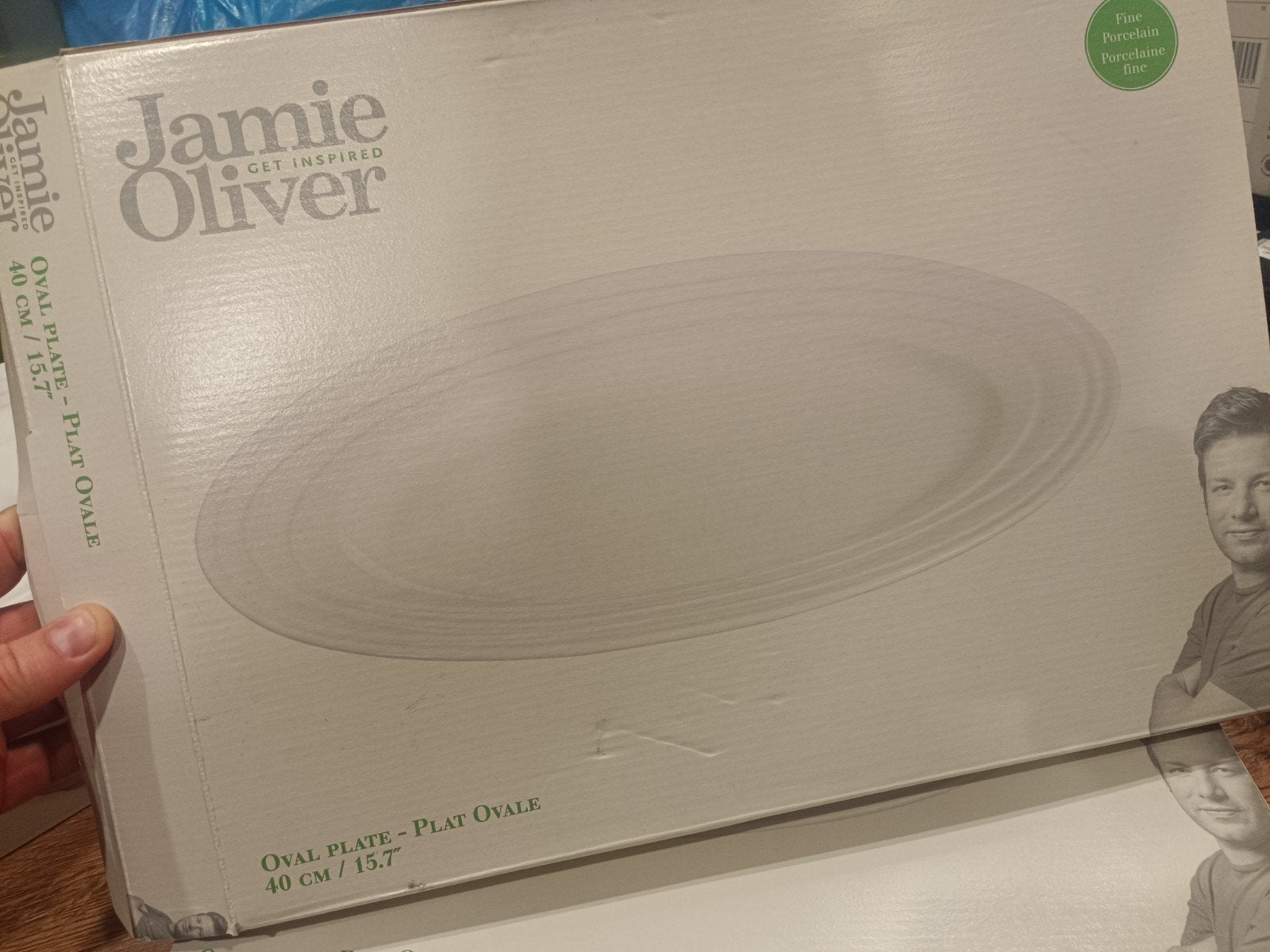 Jamie Oliver waves oval plate 40cm serveerschaal nieuw, Ophalen of Verzenden