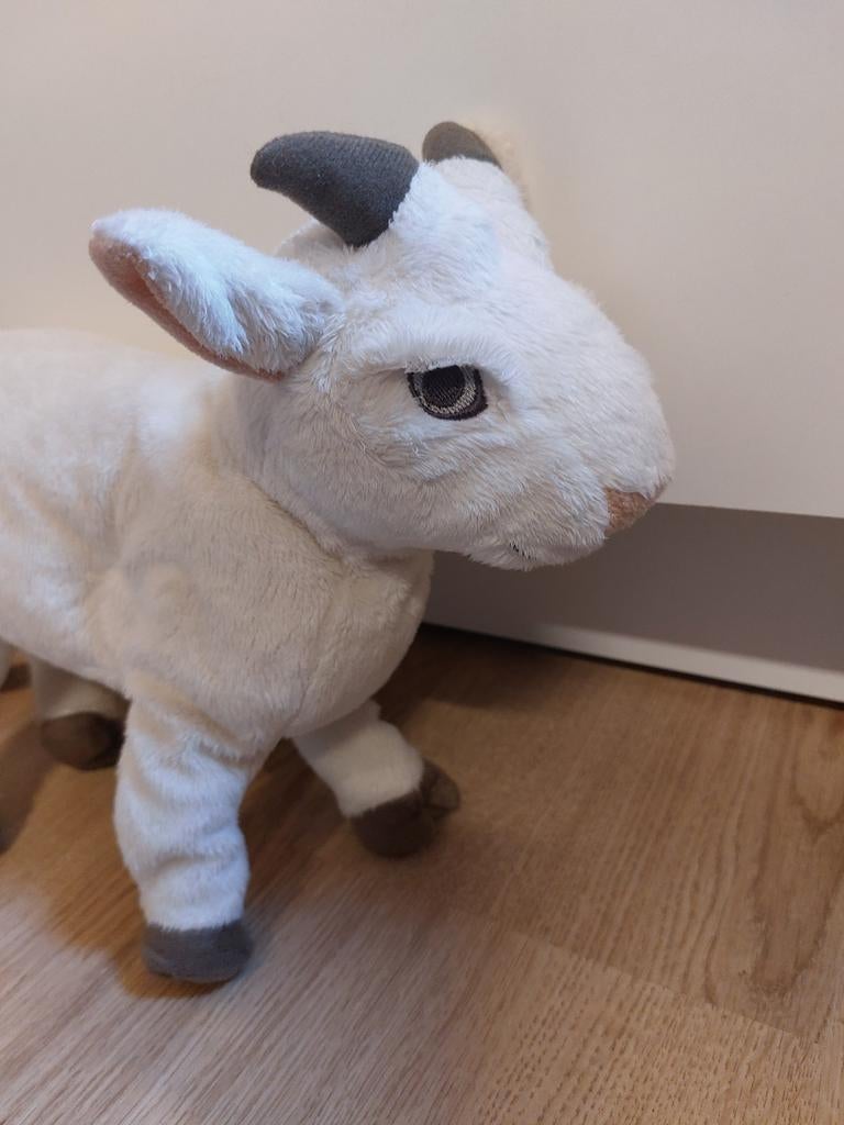 IKEA geit knuffel lappget 30 cm, Kinderen en Baby's, Speelgoed | Knuffels en Pluche, Ophalen of Verzenden