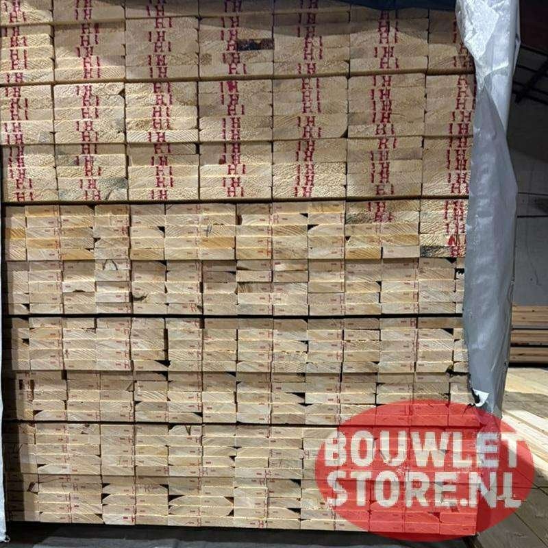 Vuren latten | panlat plafondlat | geegaliseerd | 22x75mm, Doe-het-zelf en Verbouw, Minder dan 25 mm, Overige typen, Nieuw, Ophalen of Verzenden