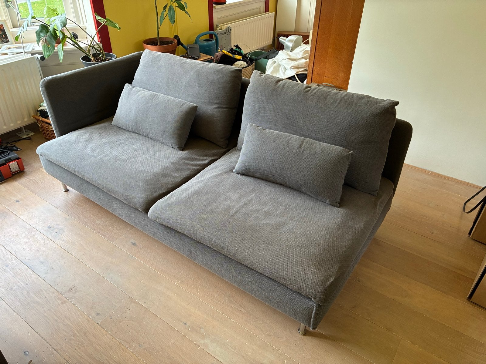 Ikea Söderhamn 3-zits element, Huis en Inrichting, Banken | Bankstellen, Ophalen, 150 tot 200 cm, Driepersoons, 75 tot 100 cm