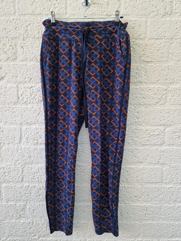 Studio Anneloes broek maat S – print, Maat 38/40 (M), Blauw, Ophalen of Verzenden, Lang