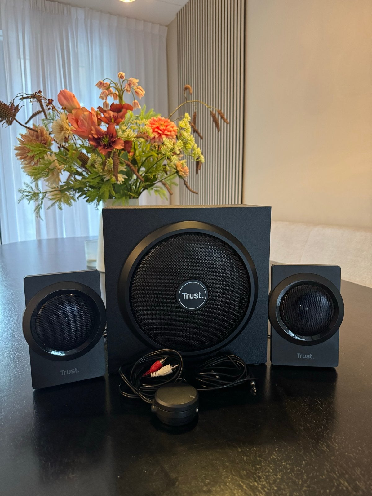 Trust Yuri 2.1 PC Speakerset - Compleet en Goed Werkend, Computers en Software, Pc speakers, Ophalen of Verzenden, Zo goed als nieuw